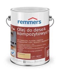 Olej do desek kompozytowych REMMERS 2,5L